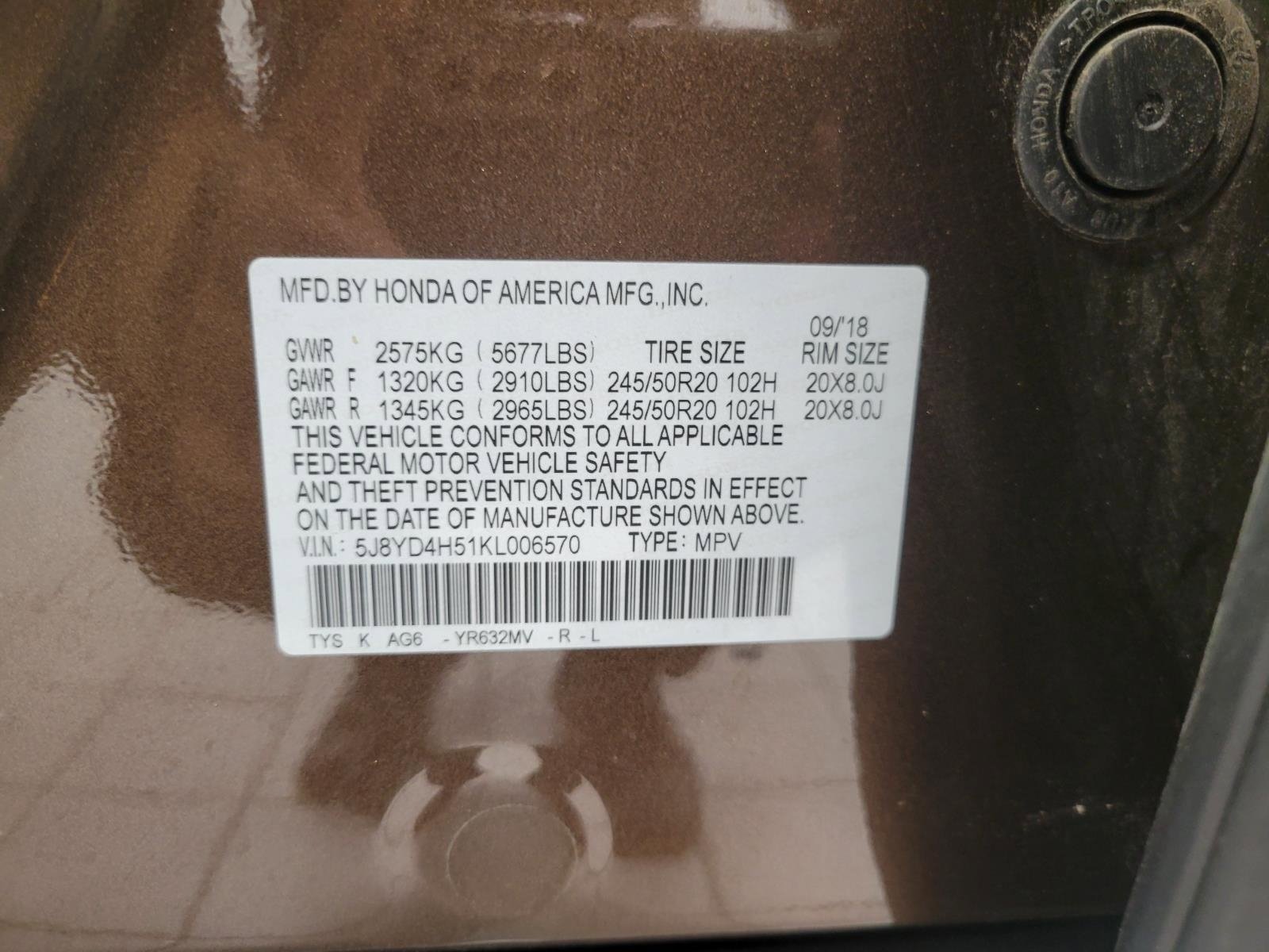 Used 2019 Acura MDX SH-AWD w/ Technology Package image 30