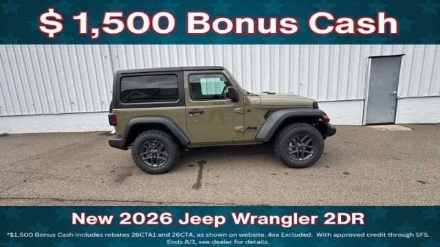 New 2026 Jeep Wrangler Sport AWD/4WD image 5