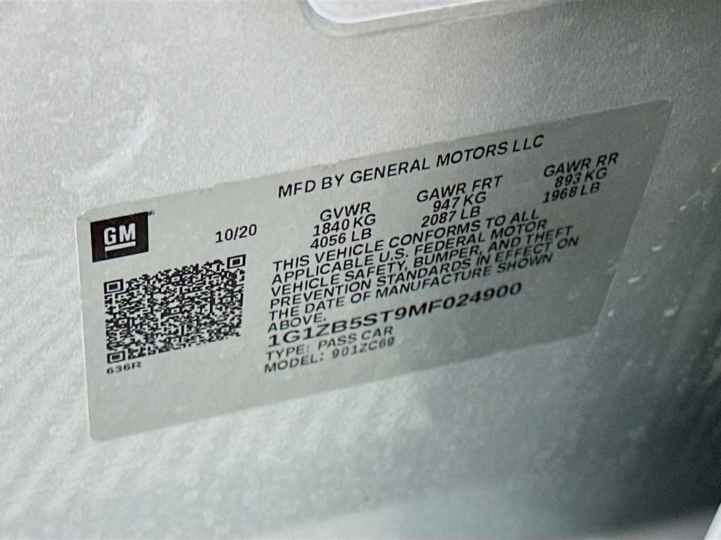 Used 2021 Chevrolet Malibu LS image 30