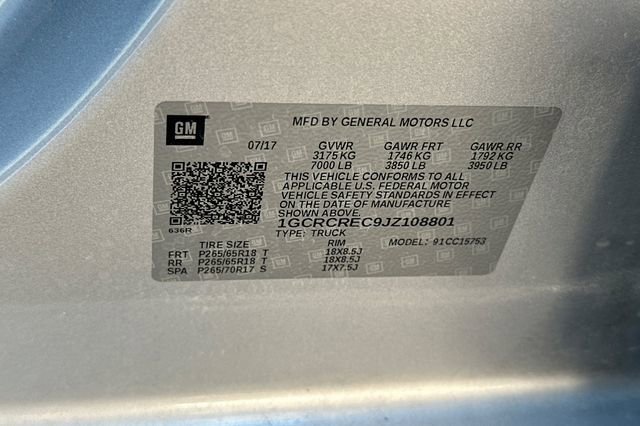 Used 2018 Chevrolet Silverado 1500 LT w/ All Star Edition image 29