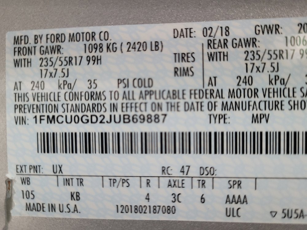 Used 2018 Ford Escape SE image 33