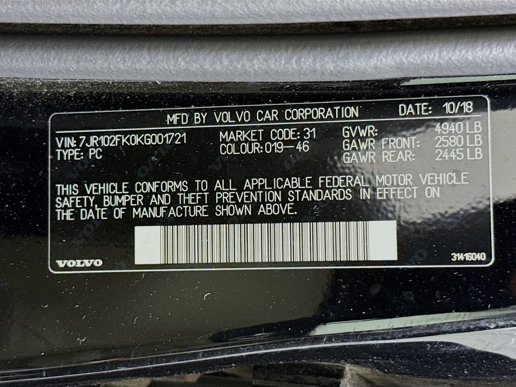 Used 2019 Volvo S60 T5 Momentum w/ Multimedia Package FWD image 32