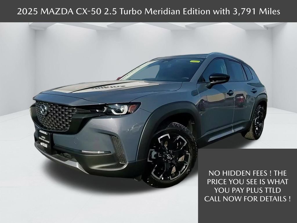 Certified 2025 MAZDA CX-50 Meridian Edition w/ Cargo Package
