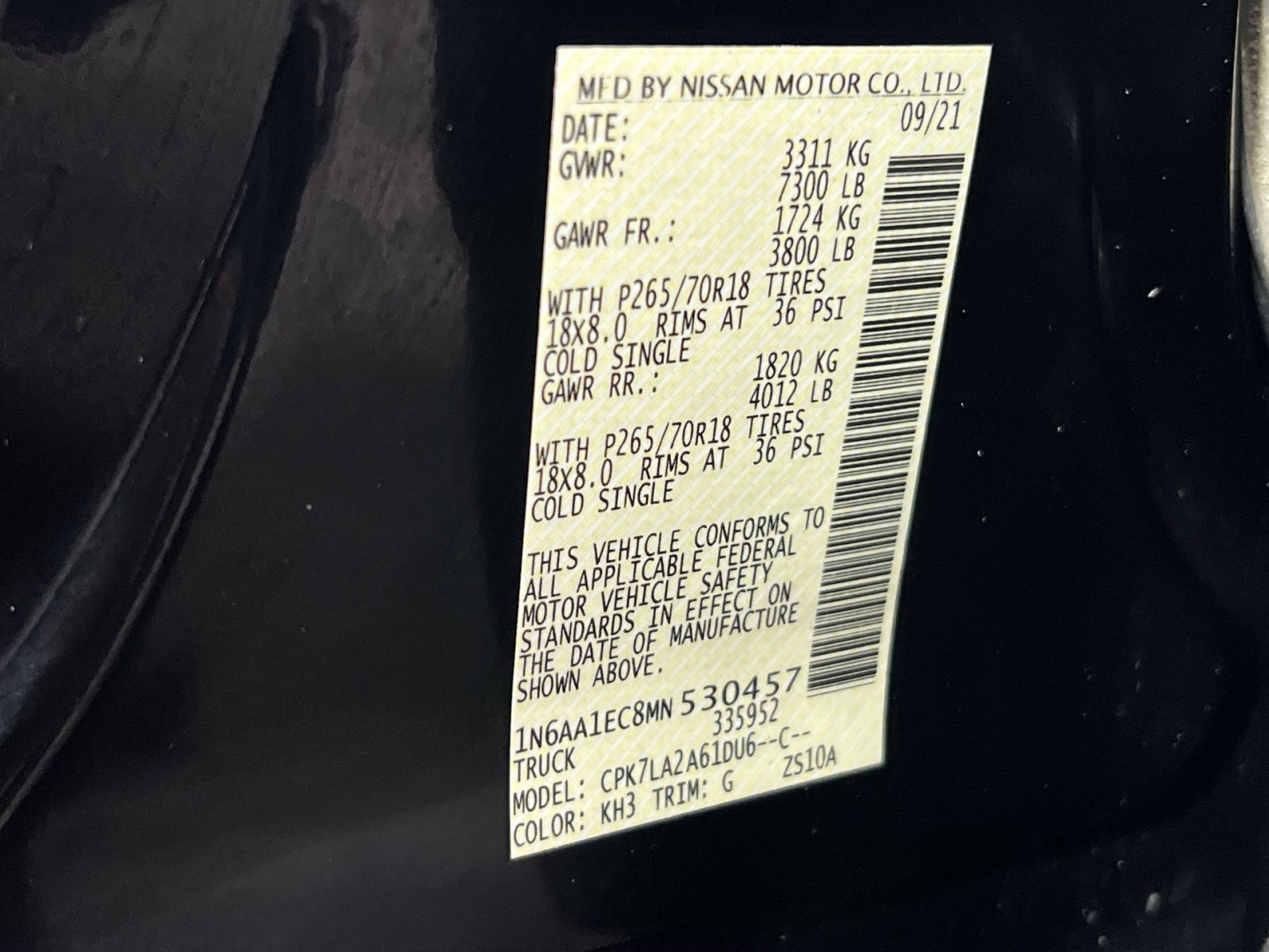 Used 2021 Nissan Titan S image 29