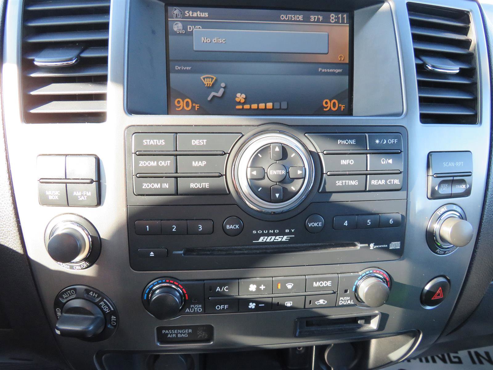 Used 2011 Nissan Armada Platinum w/ 2nd Row Captain Seat Pkg image 16