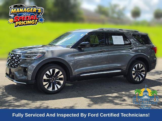 Certified 2026 Ford Explorer Platinum w/ LUX Leather Package