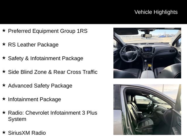 Certified 2023 Chevrolet Equinox RS w/ RS Leather Package AWD/4WD image 12