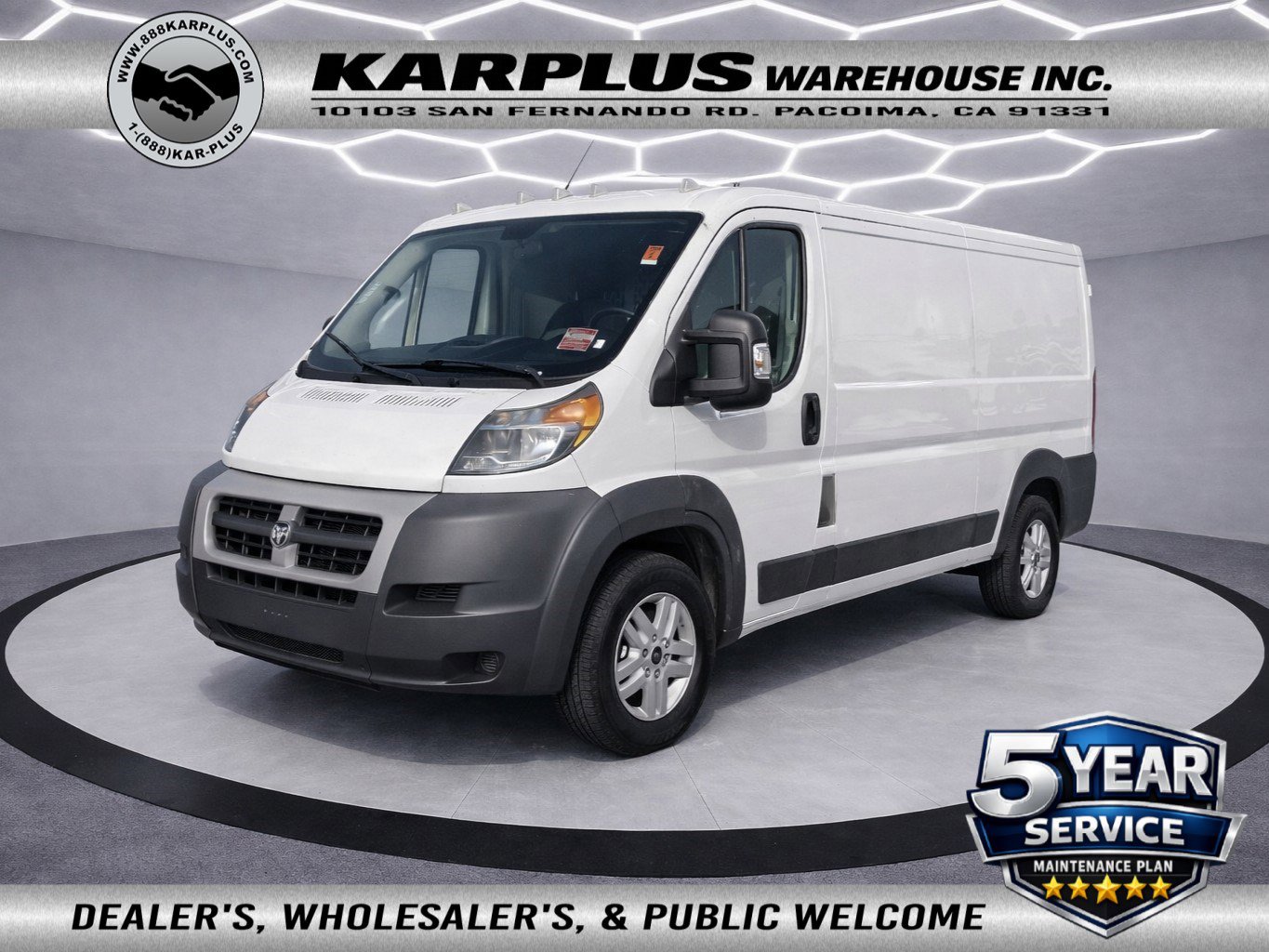 Used 2016 RAM ProMaster 1500