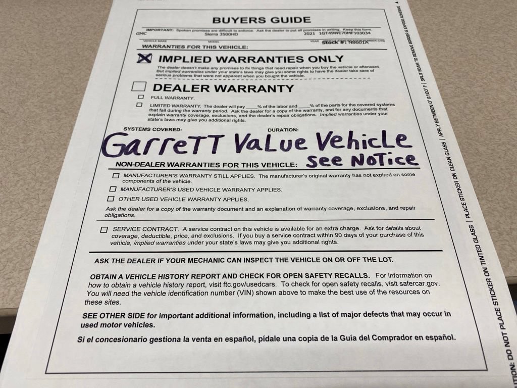 Used 2021 GMC Sierra 3500 Denali w/ Technology Package AWD/4WD image 42