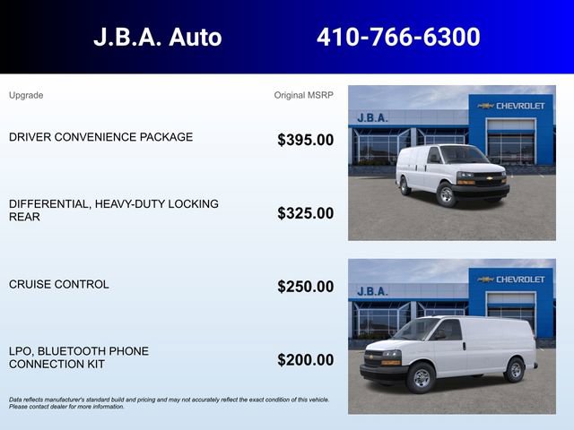 New 2025 Chevrolet Express 2500 w/ Driver Convenience Package image 5
