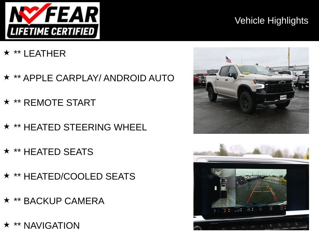 Used 2026 Chevrolet Silverado 1500 ZR2 w/ Dark Appearance Package image 2