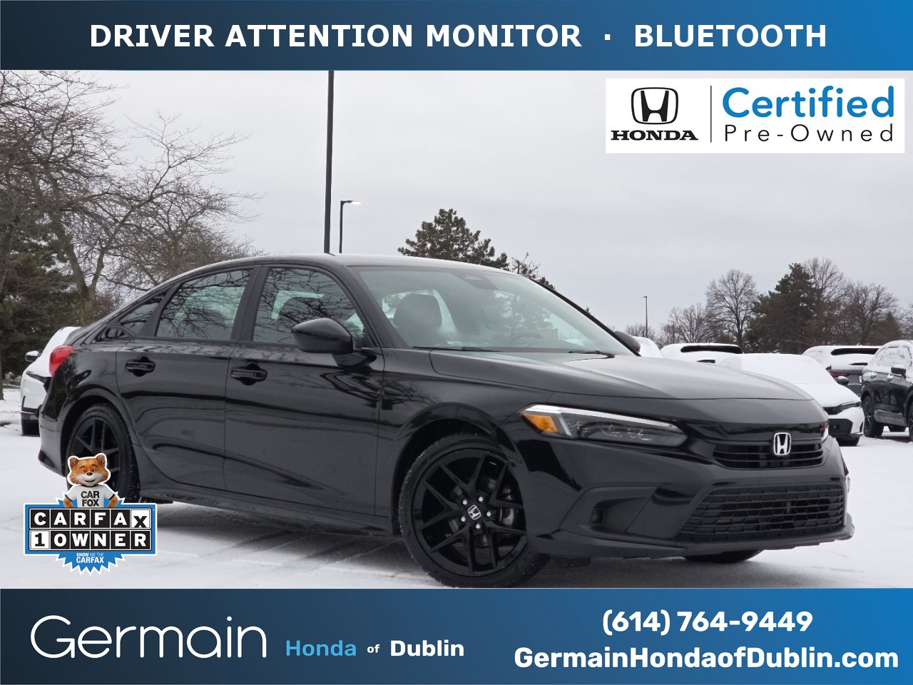 Certified 2023 Honda Civic Sport