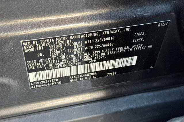 Certified 2021 Toyota RAV4 XSE AWD/4WD image 32
