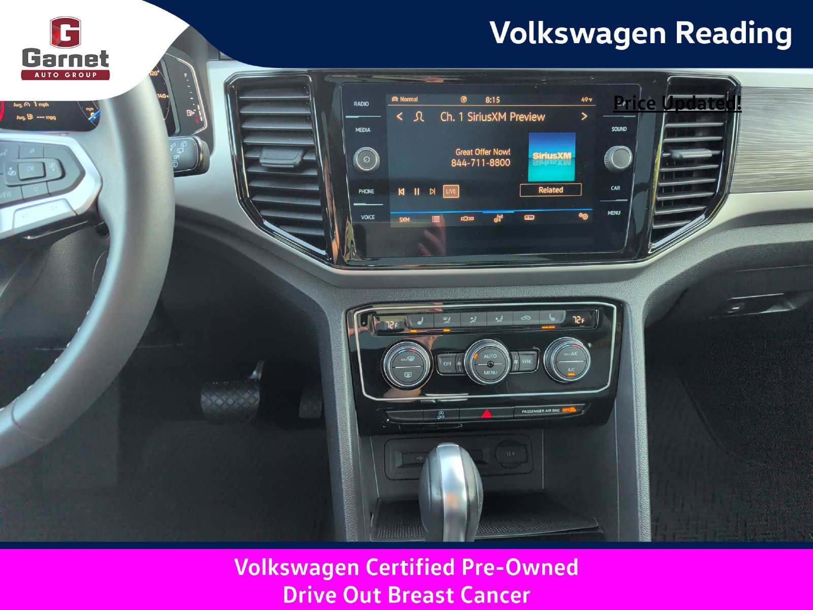 Certified 2023 Volkswagen Atlas Cross Sport SE w/ Panoramic Sunroof Package AWD/4WD image 36