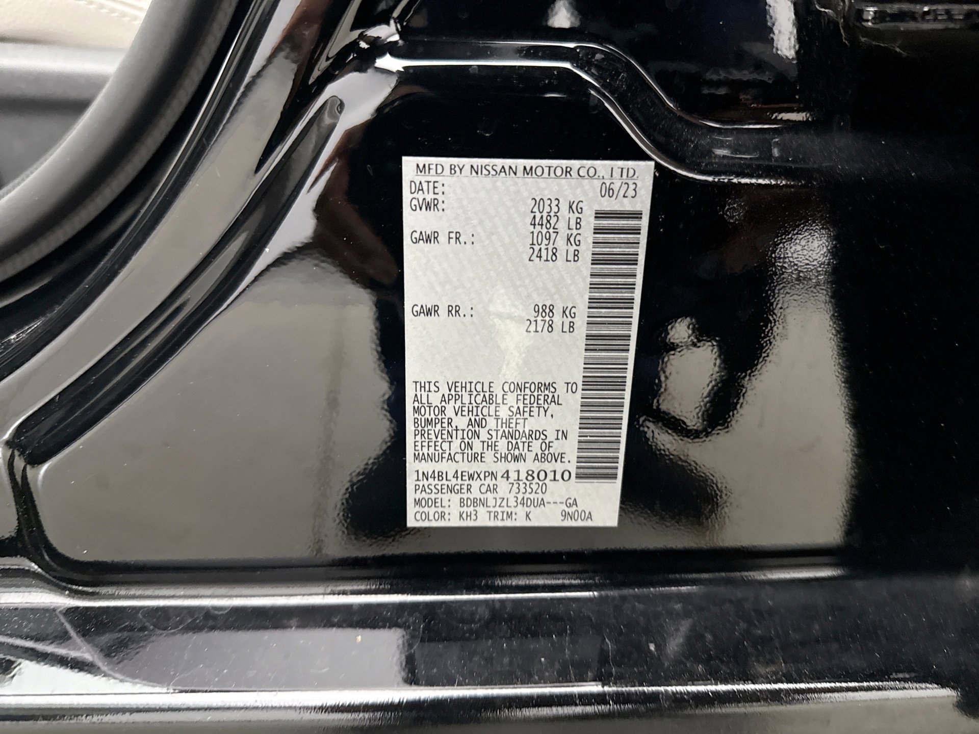 Used 2023 Nissan Altima 2.5 SL AWD/4WD image 11