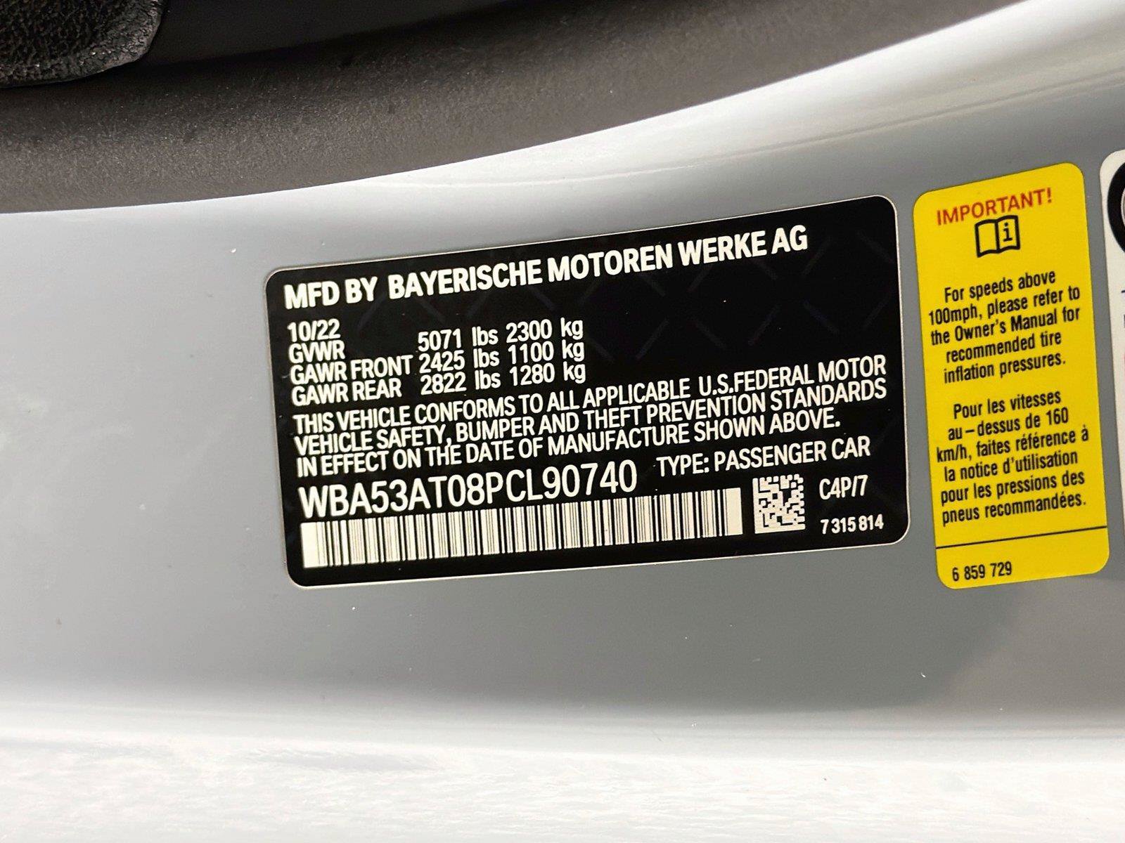 Used 2023 BMW M440i Convertible w/ Premium Package RWD image 28