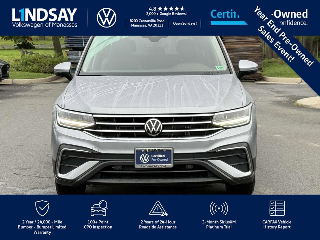 Used 2022 Volkswagen Tiguan SE image 3