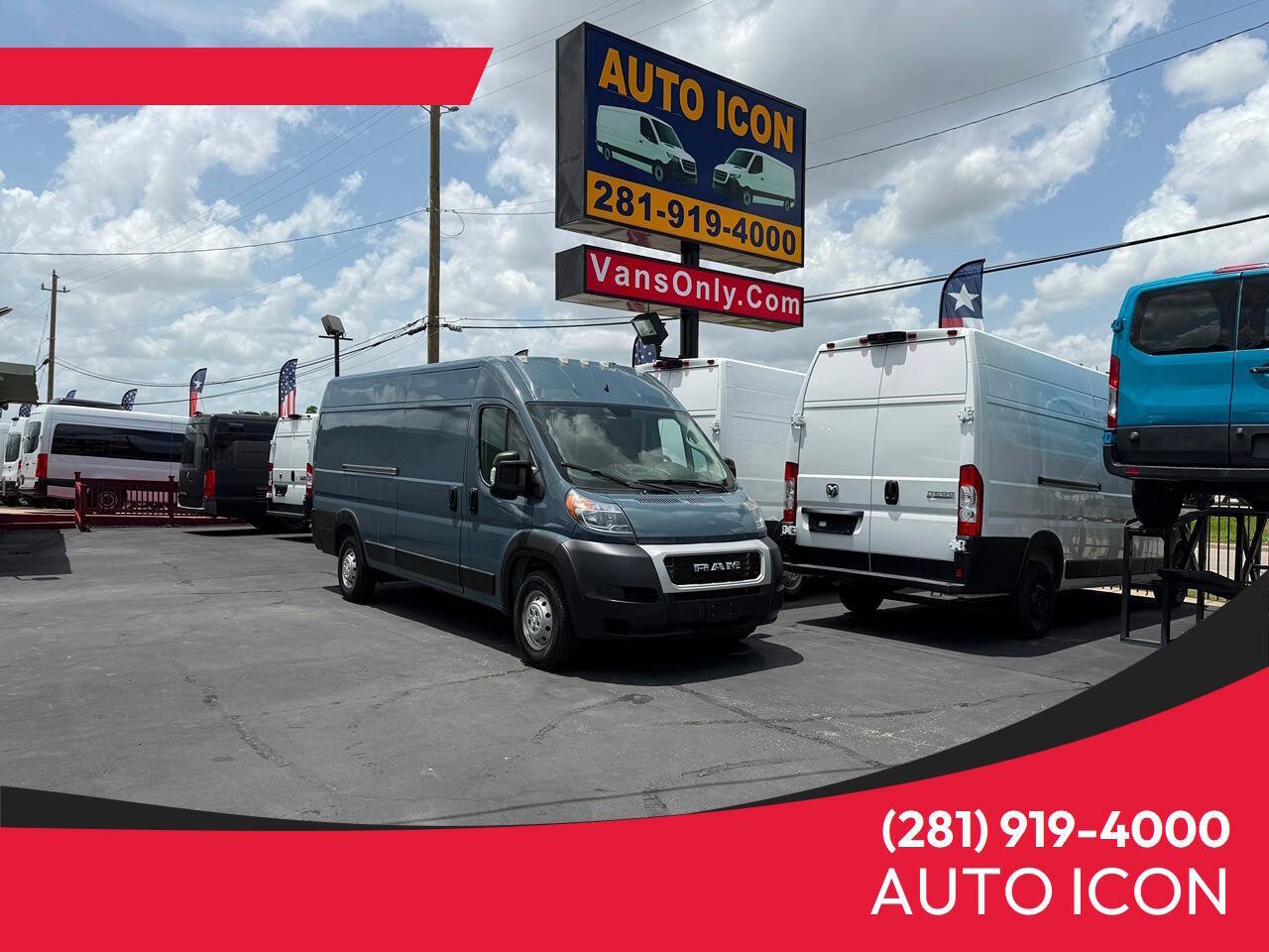 Used 2019 RAM ProMaster 3500