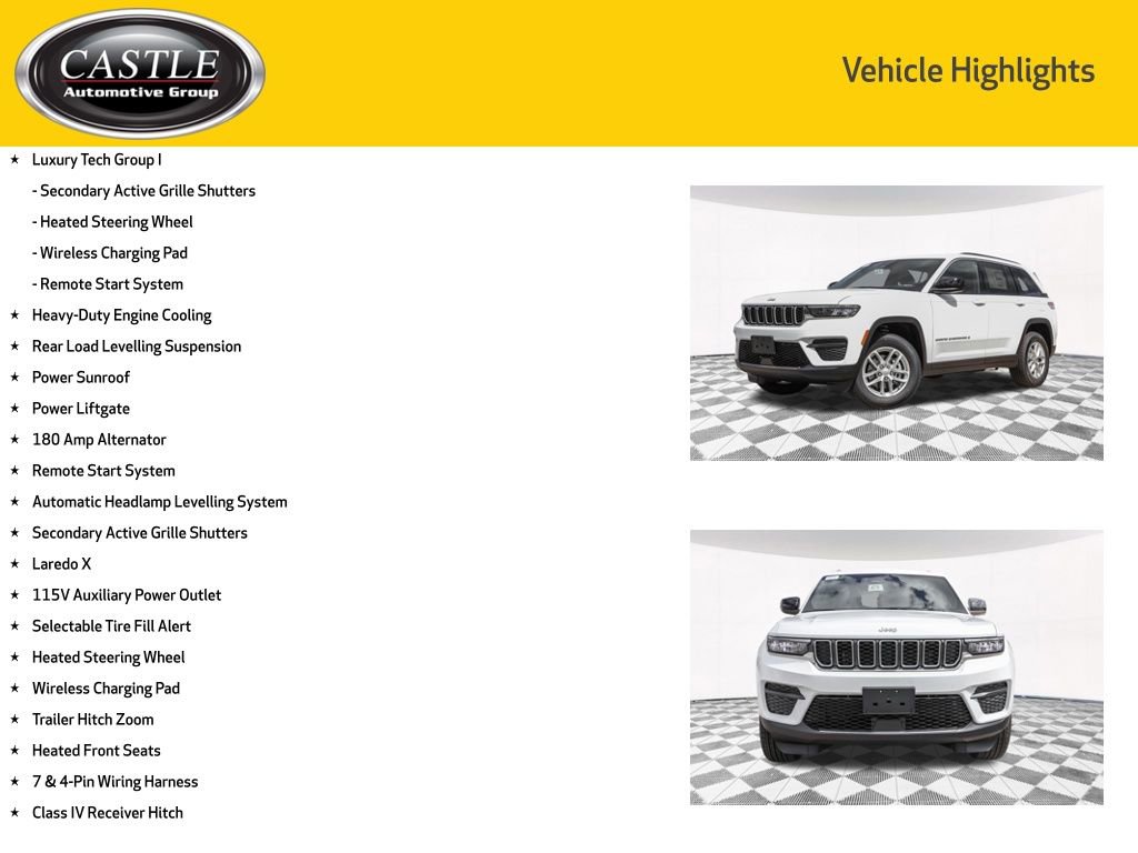 New 2025 Jeep Grand Cherokee Laredo X w/ Luxury Tech Group I image 6