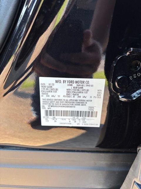 Used 2022 Ford Explorer Timberline AWD/4WD image 32