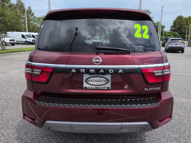Used 2022 Nissan Armada Platinum w/ Captain's Chairs Package AWD/4WD image 5