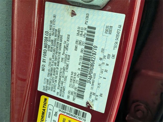 Used 2016 Ford Fusion SE w/ Equipment Group 202A image 29