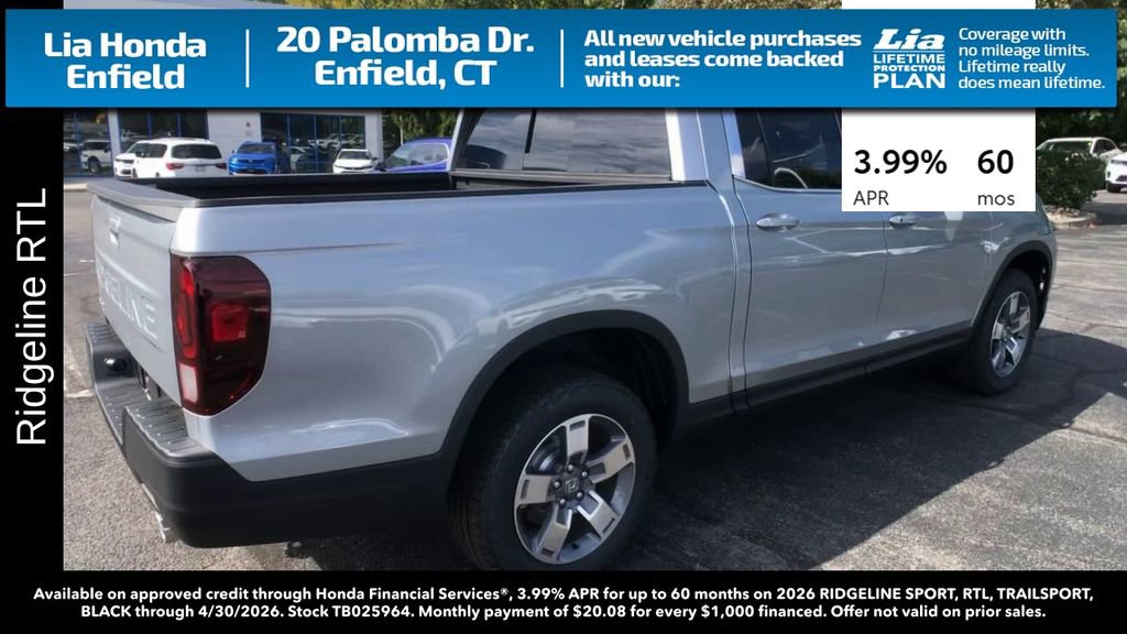 New 2026 Honda Ridgeline RTL image 8