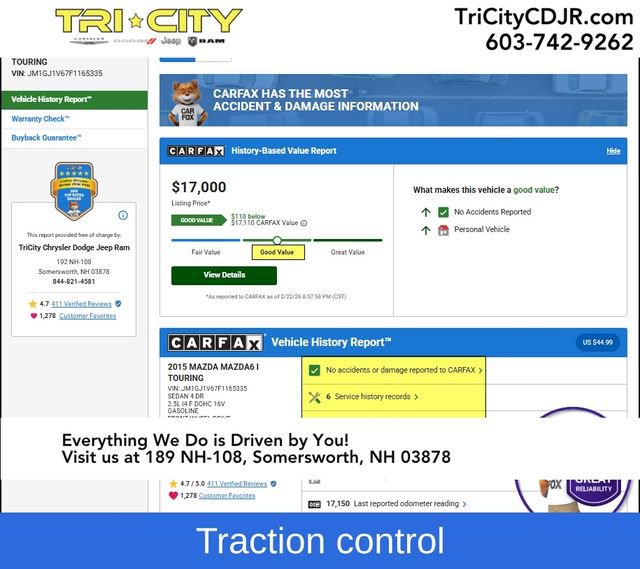 Used 2015 MAZDA MAZDA6 Touring image 12