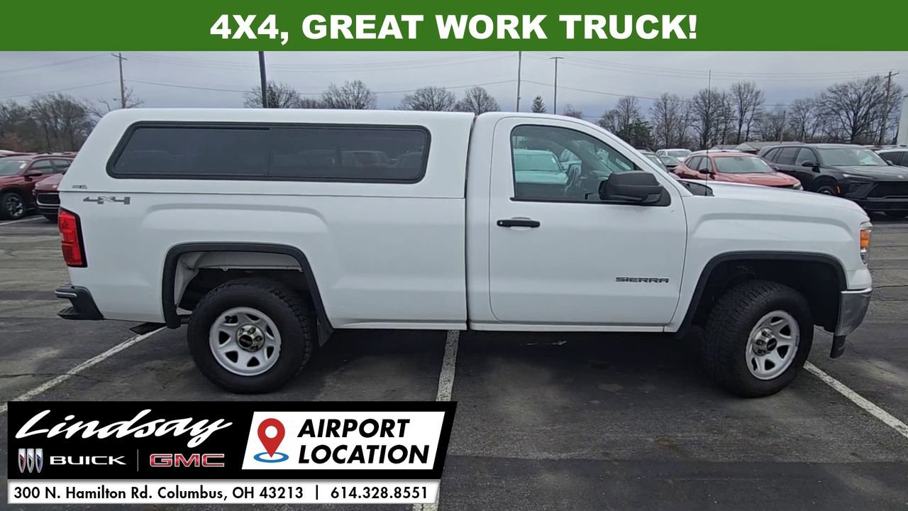 Used 2015 GMC Sierra 1500 4x4 Regular Cab w/ Snow Plow Prep Package image 10