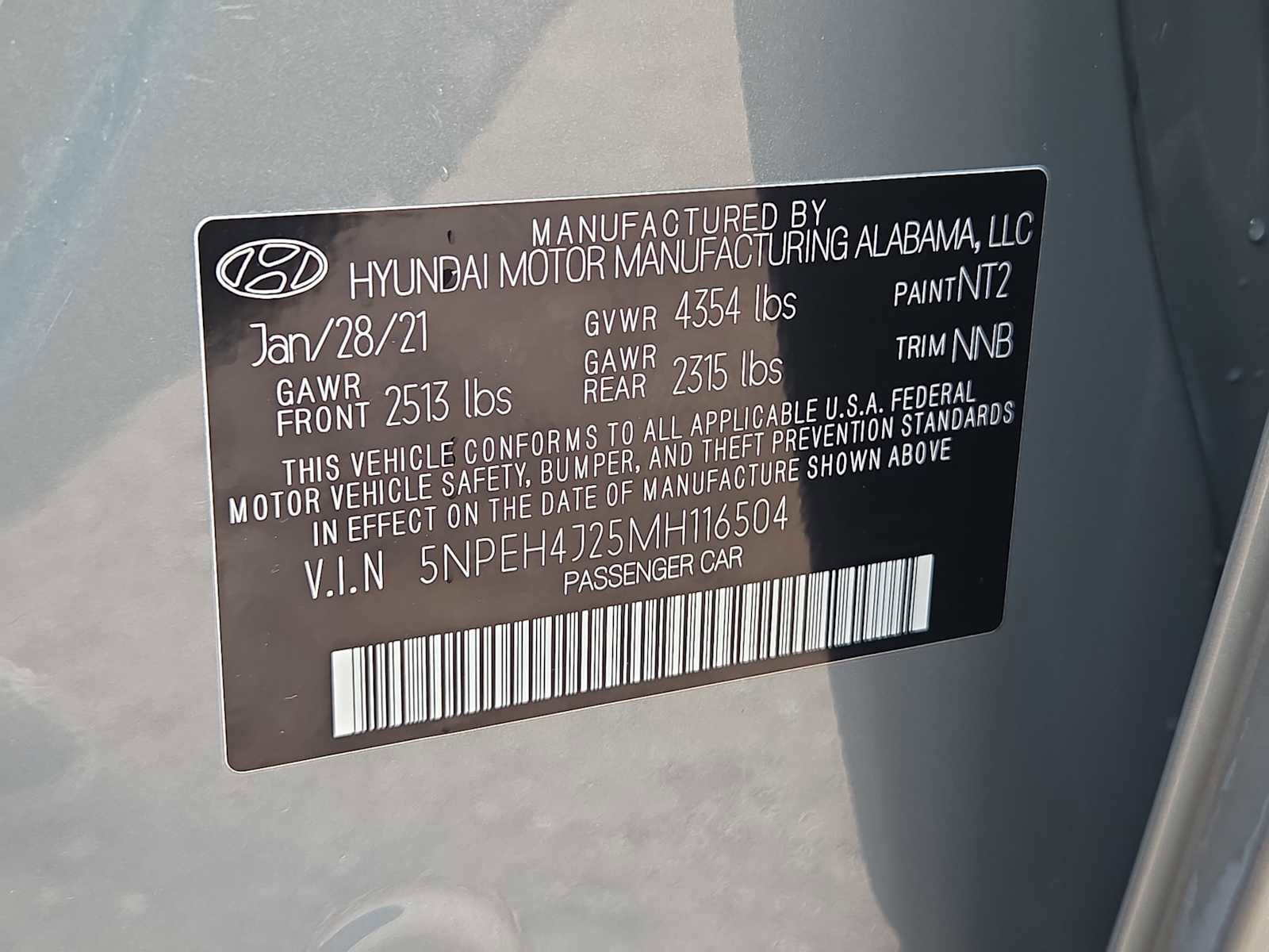 Used 2021 Hyundai Sonata Limited w/ Preferred Accessory Package image 37