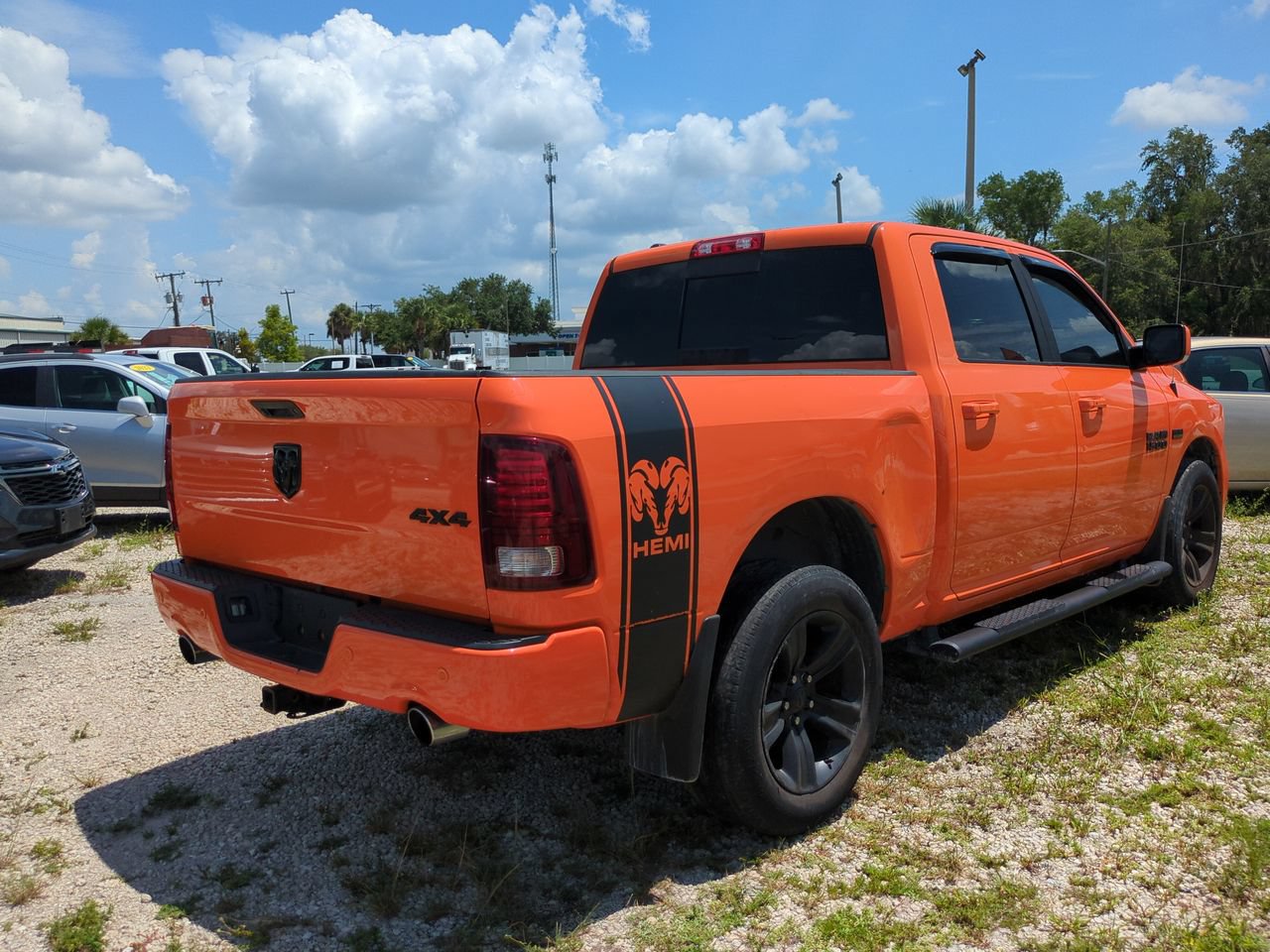 Used 2017 RAM 1500 Sport w/ Ignition Orange Sport Package AWD/4WD image 4
