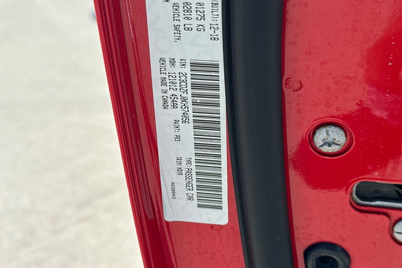 Used 2019 Dodge Challenger R/T Scat Pack w/ Scat Pack Stripe RWD image 29