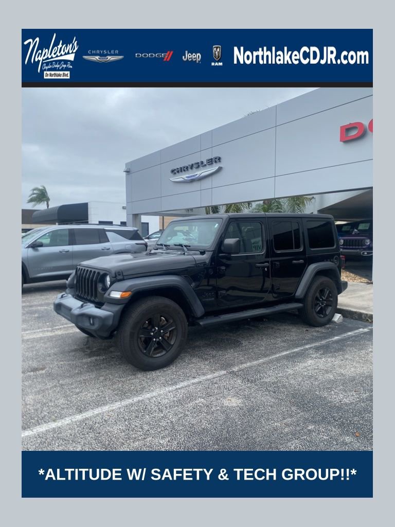 Used 2020 Jeep Wrangler Unlimited Sport