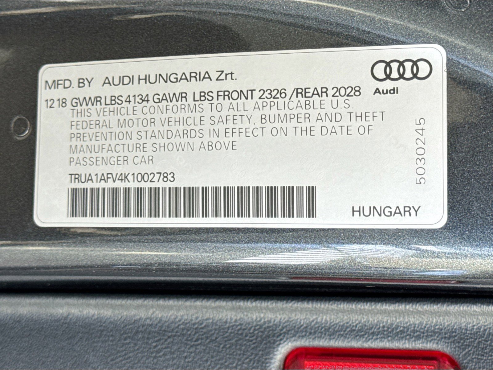 Used 2019 Audi TTS 2.0T Coupe image 28