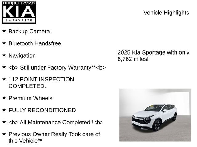 Used 2025 Kia Sportage EX image 7