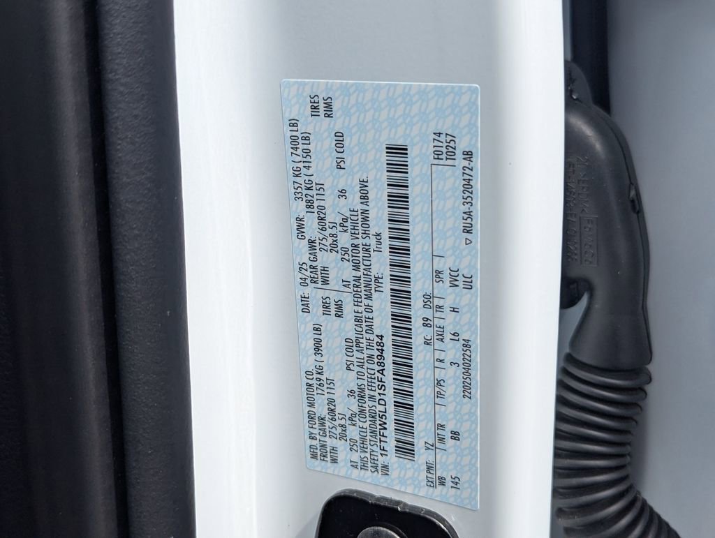 Used 2025 Ford F150 Lariat w/ Equipment Group 501A Mid AWD/4WD image 23