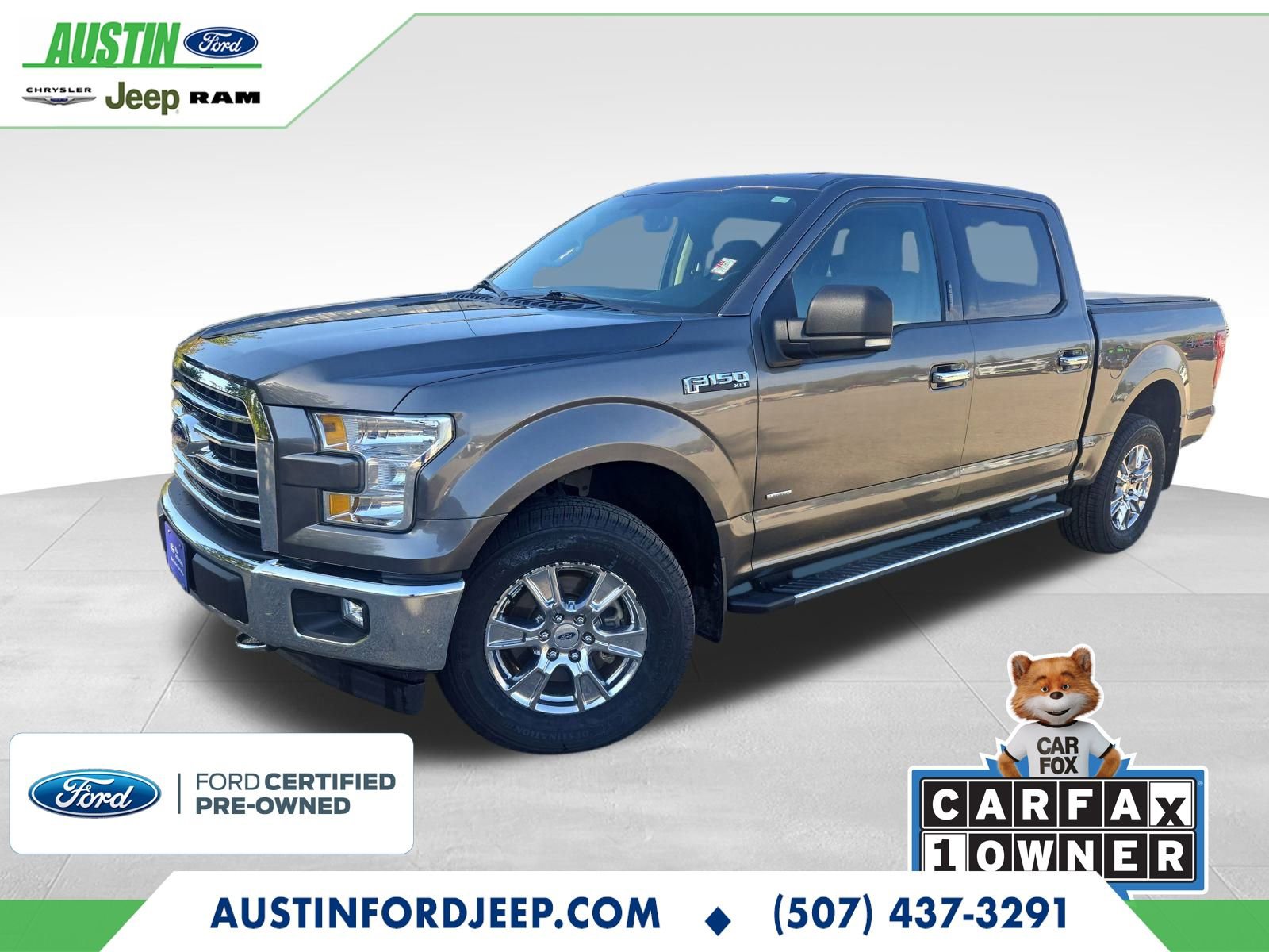 Certified 2017 Ford F150 XLT w/ Equipment Group 302A Luxury