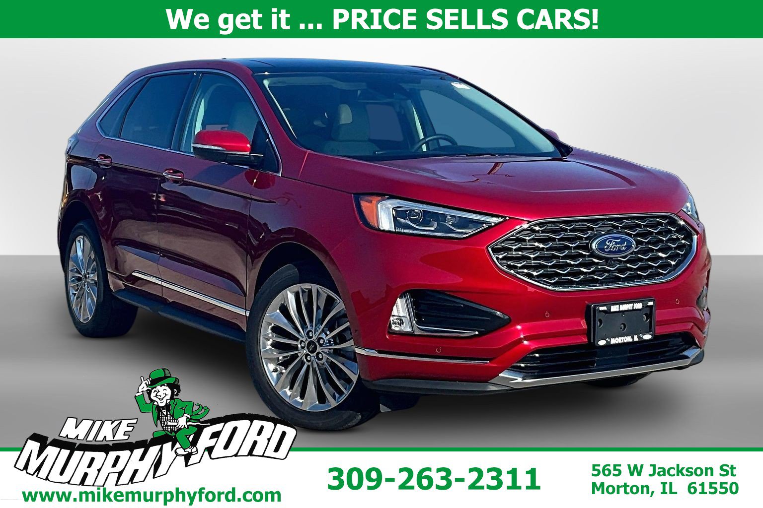 Used 2023 Ford Edge Titanium w/ Equipment Group 301A