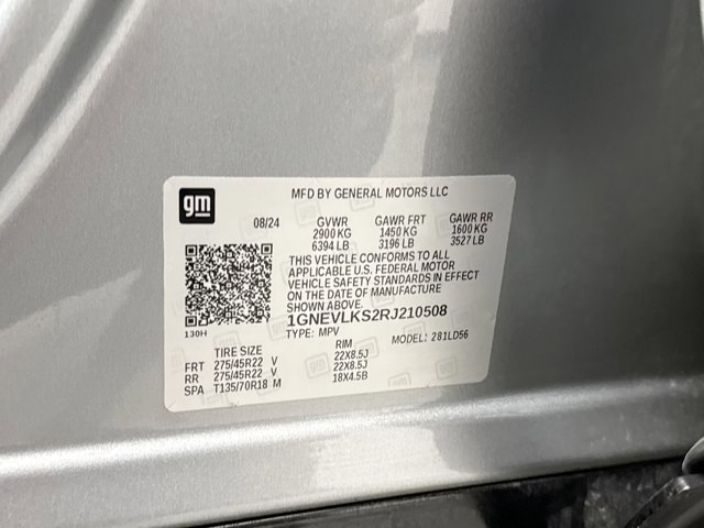 Used 2024 Chevrolet Traverse RS w/ LPO, Floor Liner Package AWD/4WD image 24