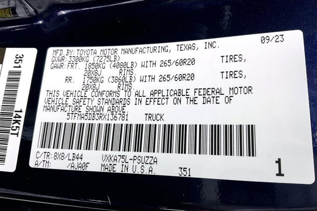 Used 2024 Toyota Tundra 1794 Edition image 34