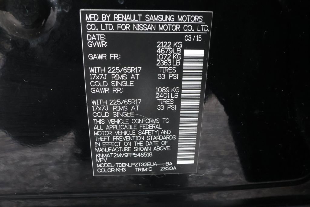 Used 2015 Nissan Rogue S image 38