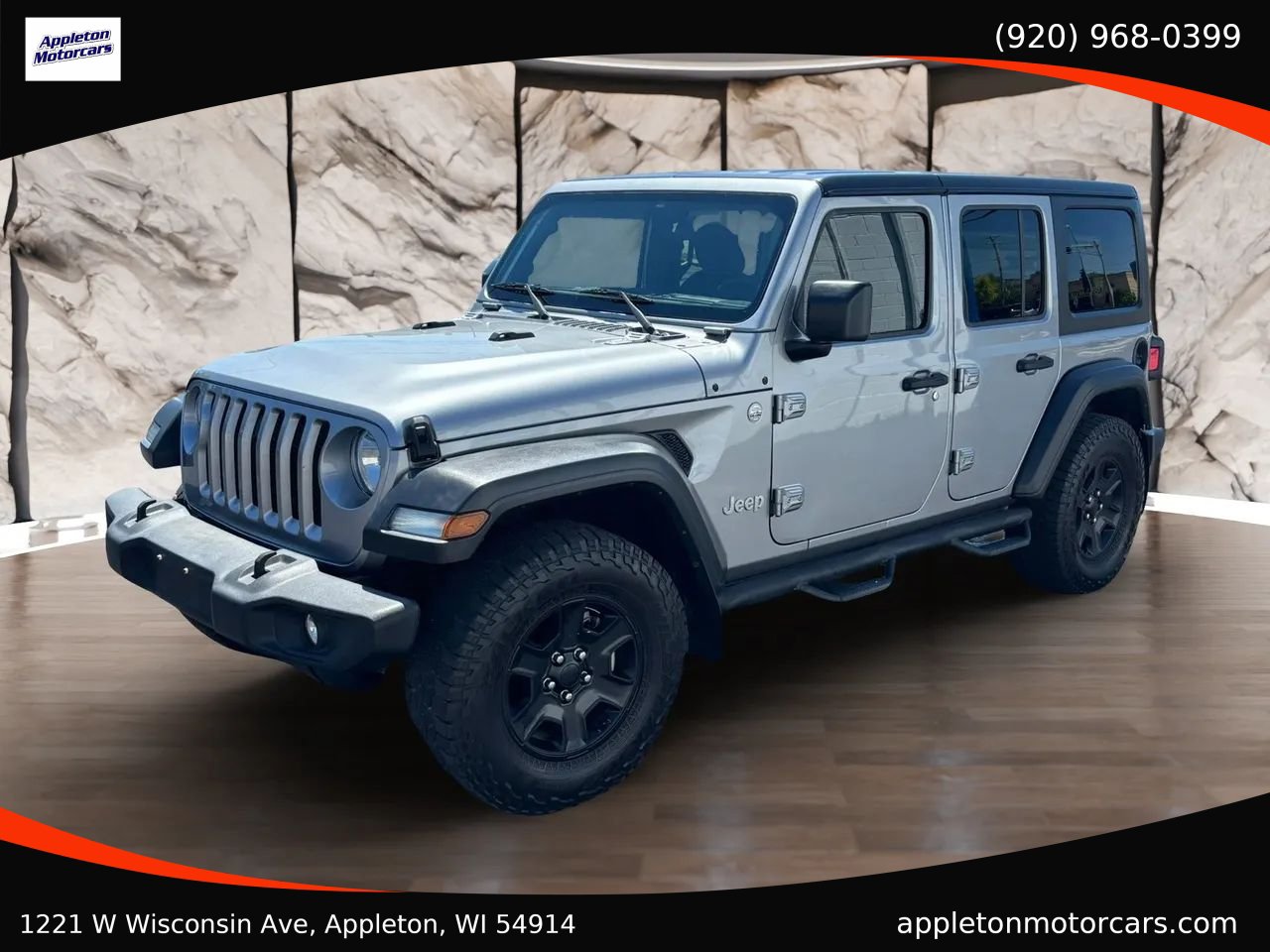 Used 2018 Jeep Wrangler Unlimited Sport S AWD/4WD image 2