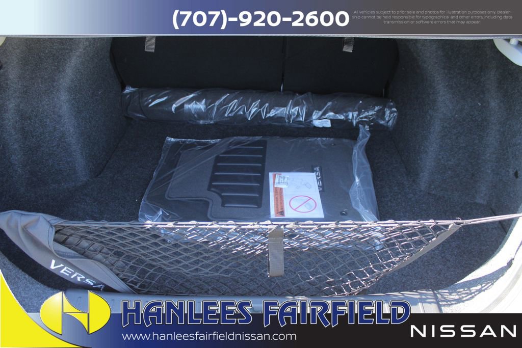 New 2025 Nissan Versa SV w/ Trunk Package FWD image 10