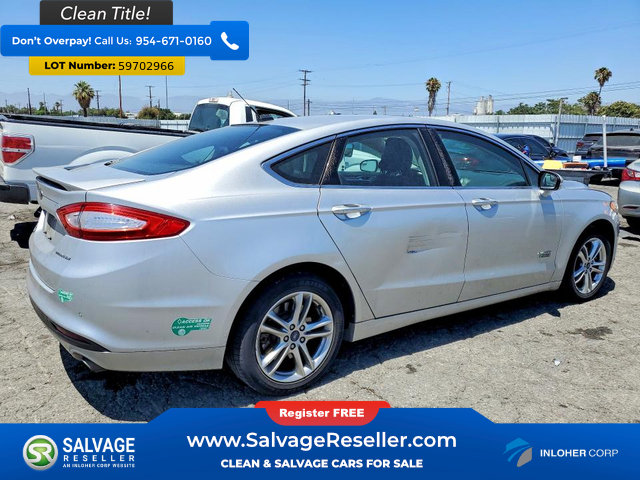 Used 2015 Ford Fusion Energi Titanium FWD image 4