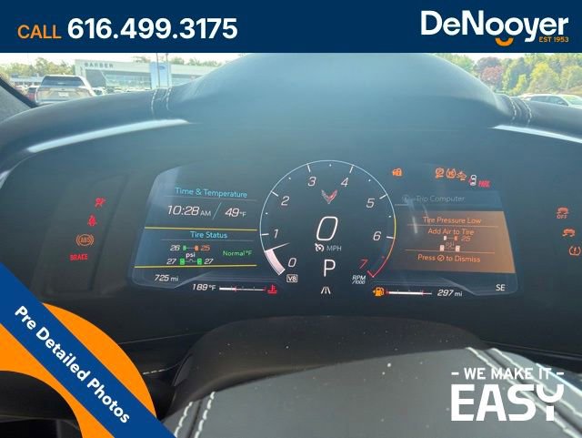Used 2025 Chevrolet Corvette Stingray Premium Conv w/ Z51 Performance Package RWD image 11
