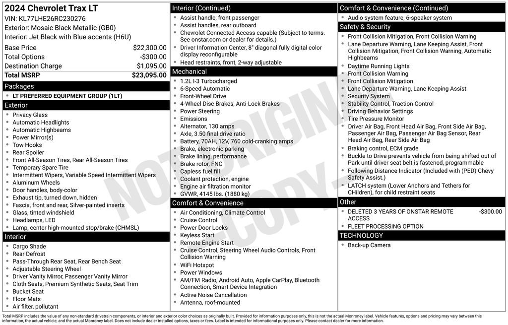 Certified 2024 Chevrolet Trax LT image 3