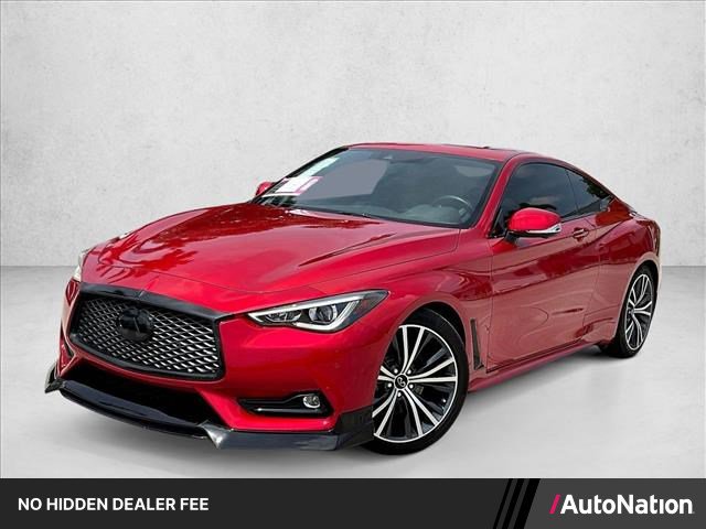 Used 2021 INFINITI Q60 3.0t Luxe w/ Essential Package RWD image 1