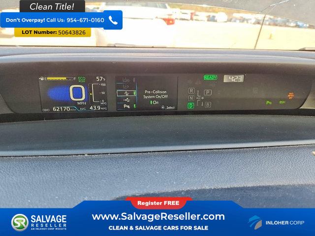Used 2019 Toyota Prius XLE w/ Advanced Technology Package AWD/4WD image 12