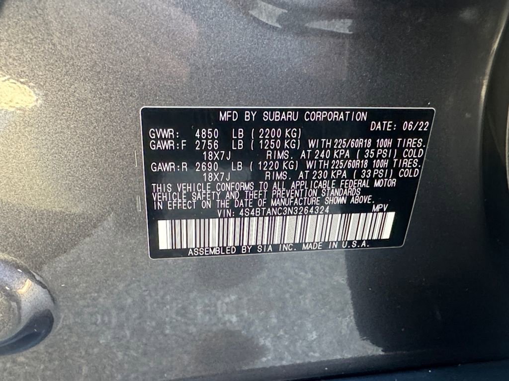 Used 2022 Subaru Outback Limited image 32