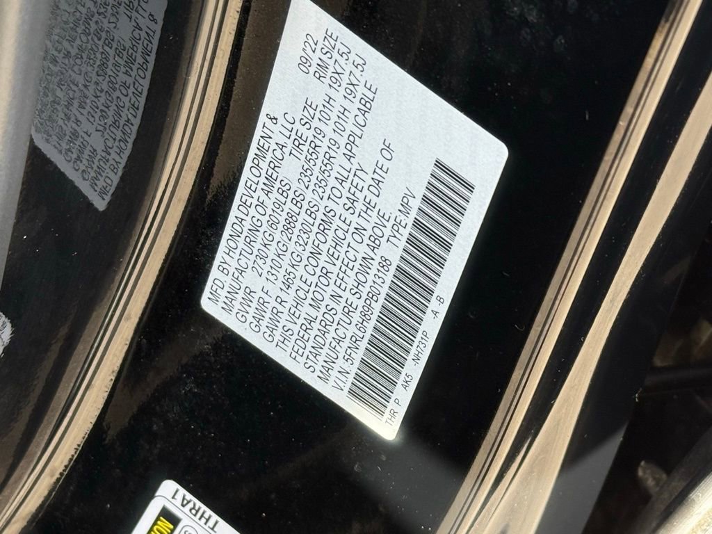 Used 2023 Honda Odyssey Touring image 44